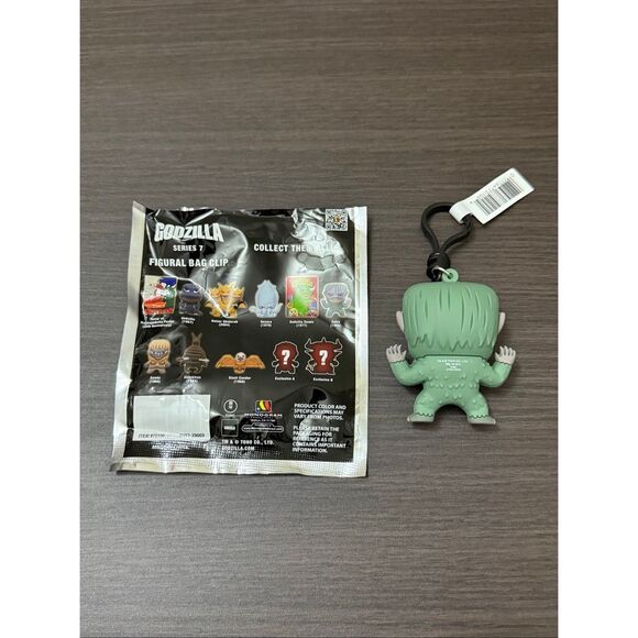Godzilla Series 7 Figural Bag Clip Keychain - Gaira (1966) - Picture 2 of 2